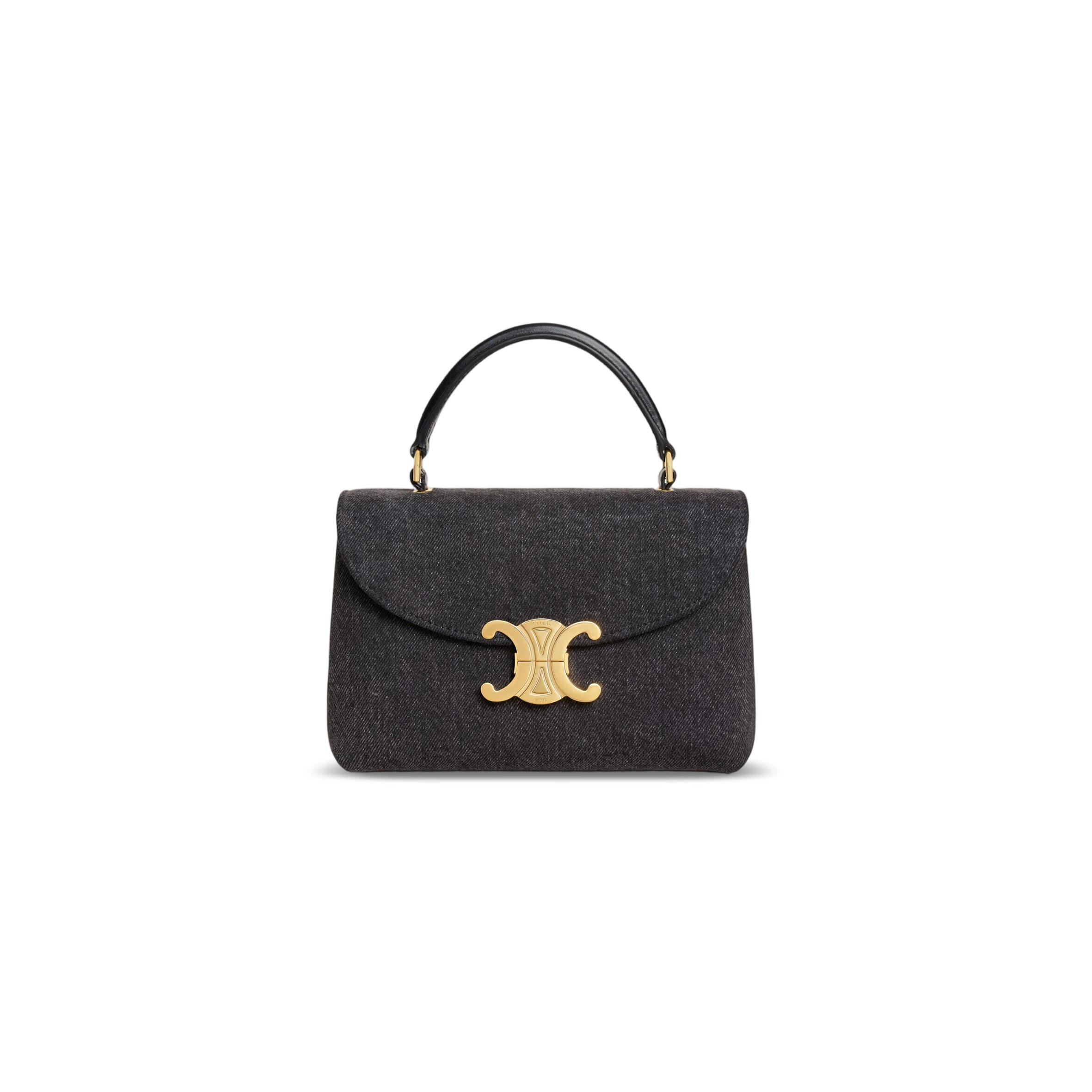 CELINE DENIM TEEN NINO BAG 118112GUU.10DG (20.5*13*8cm)